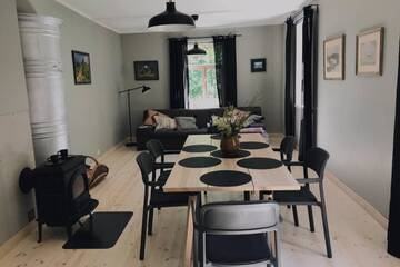 Фото номера Дом с 2 спальнями Дома для отпуска Newly renovated Latvian farm house г. Kraujas 41